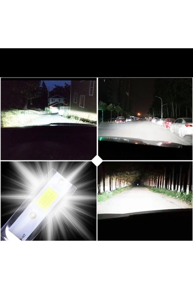 H7  Led Xenon Ampulü Yeni Nesil Şimşek Etkili Led Xenon Far - 5