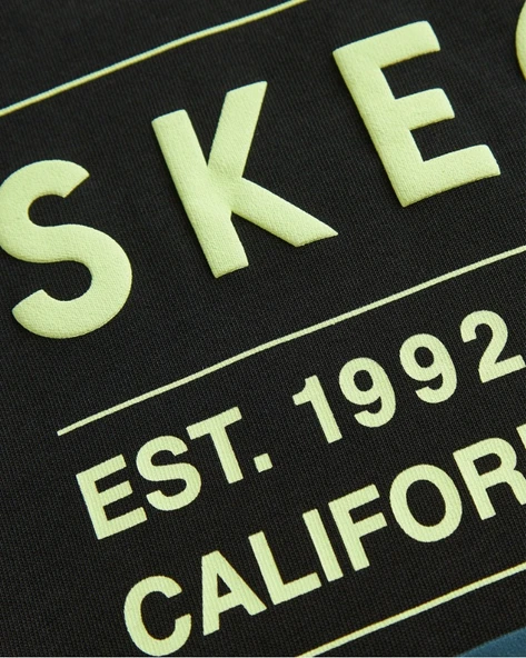 Skechers S242134 Graphic Tee Heavy Weight Oversize T-Shirt Tişort Erkek T-Shirt - Resim 7