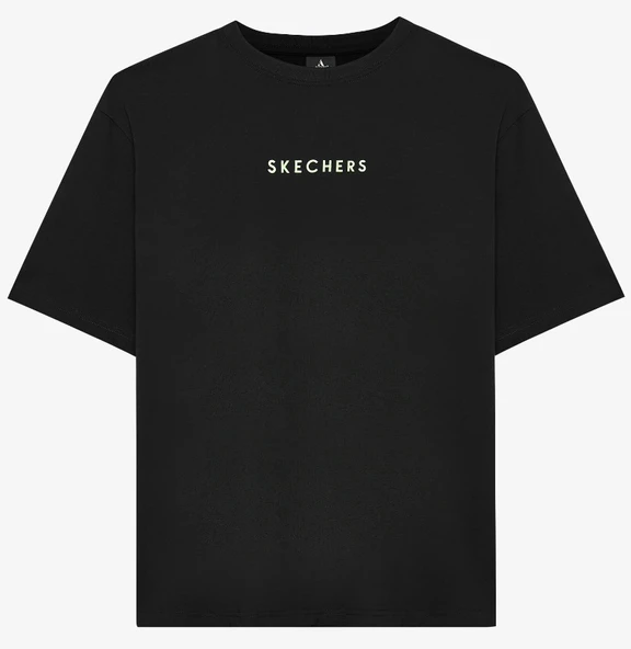 Skechers S242134 Graphic Tee Heavy Weight Oversize T-Shirt Tişort Erkek T-Shirt ürün görseli
