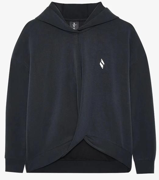 Skechers W Soft Touch Hoodie Sweatshirt S242151 Kadın Sweatshirt - Resim 7