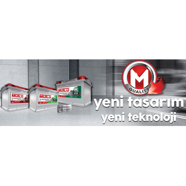 Mutlu Akü 12V 55 Amper Dar Düz SFB Teknoloji - 2