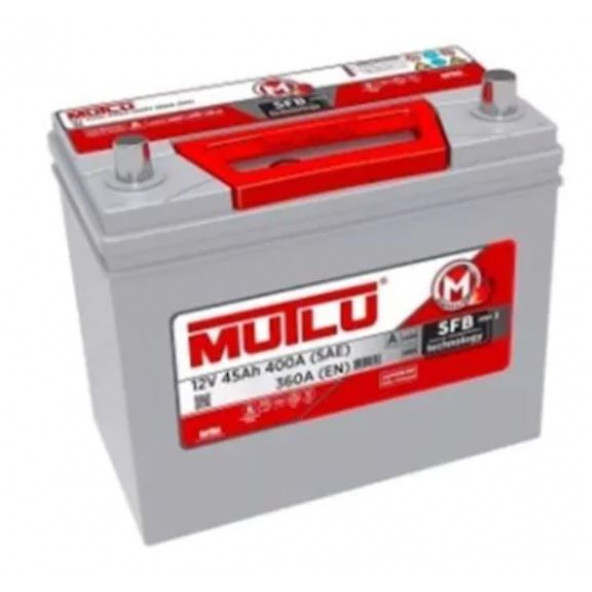 MUTLU AKÜ 12V 45 AH AKU SFB 400 SAE DAR KALIN - 1