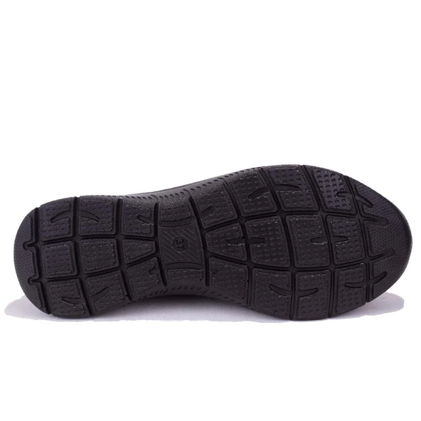 Dagoster DZA07-122042642 Siyah Ortopedik Günlük Deri Kadın Ayakkabı - 4