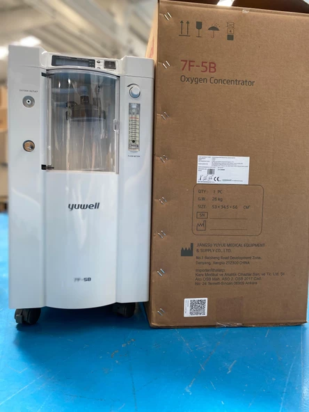 Yuwell Oksijen Cihazı 5 Litre 7F-5B