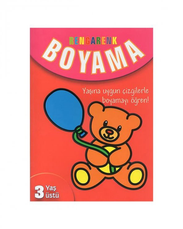 Rengarenk Boyama 3 Yaş Üstü PEğitici Bardaklar (Moli Toys)arıltı Yayınları