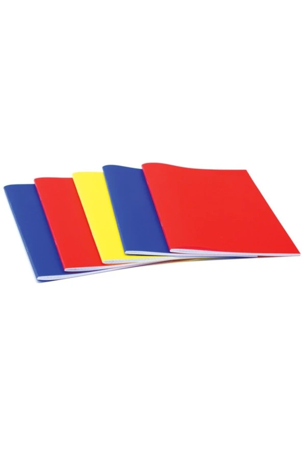 Komeks A5 Kaye Defter (dikişli) Plastik Kapak Çizgili 100 Yaprak (6'Li Paket)
