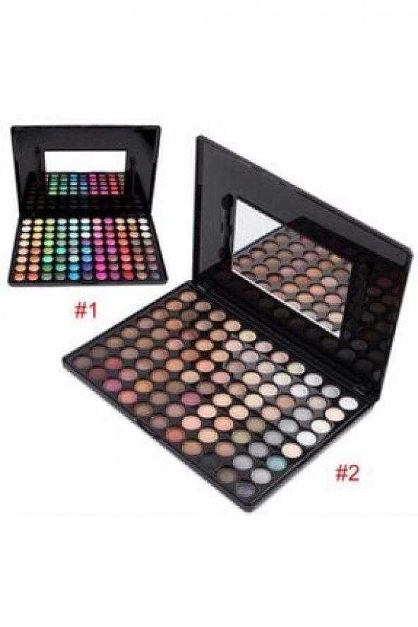 Makeup Orjinal Markalı Porselen Makyaj Seti Far Allık Pudra Ruj Kapatıcı Rimel Fondoten Faturalı - 2