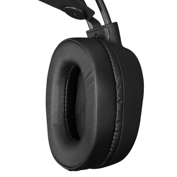 Rampage ROGUE Siyah USB 7.1 Surround RGB Işık Efektli Gaming Mikrofon & Kulaklık