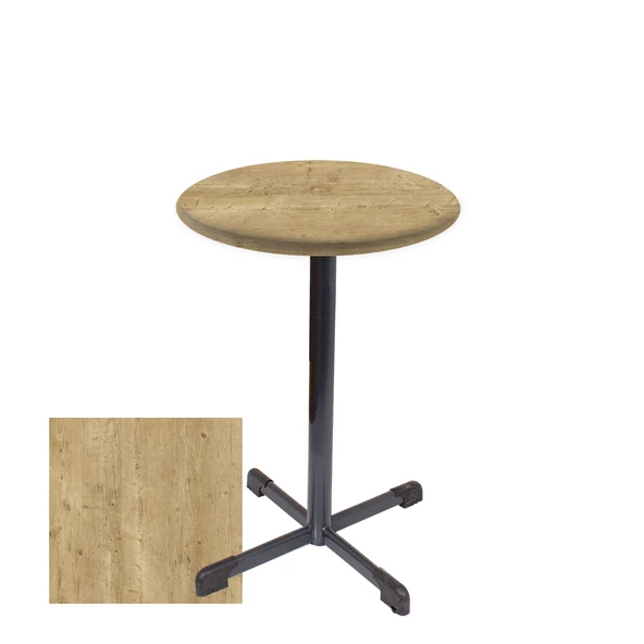 Bistro Masa (Halley Werzalit Yuvarlak 60cm) - Avalon Pine ürün görseli