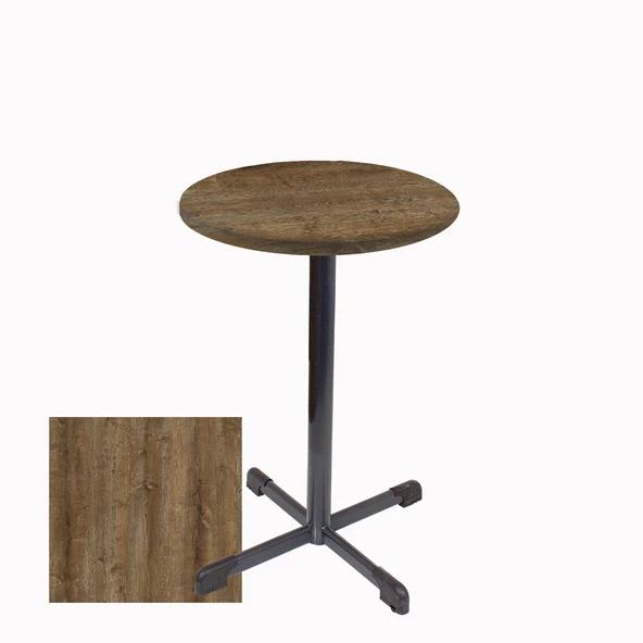 Bistro Masa (Halley Werzalit Yuvarlak 70cm) - Canyon Hidalgo ürün görseli