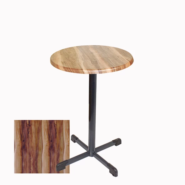 Bistro Masa (Halley Werzalit Yuvarlak 60cm) - Indiana Wood ürün görseli