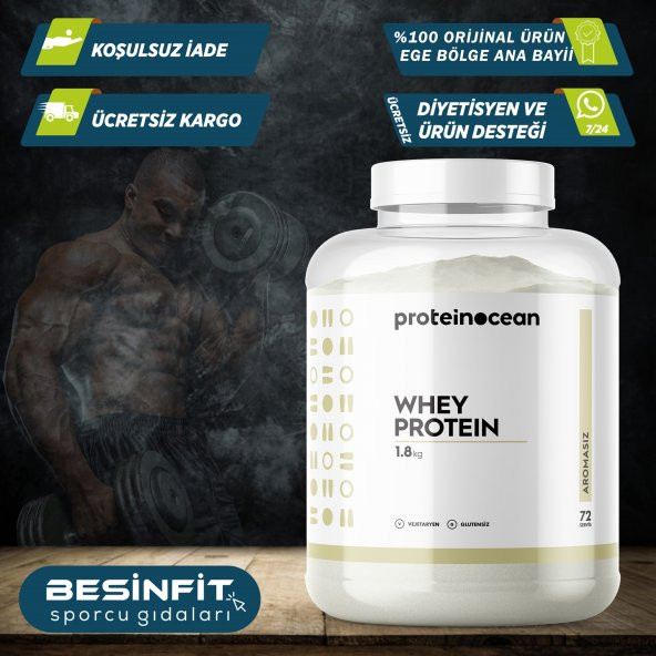 ProteinOcean Whey Protein 1800 Gr - Fıstık Ezmesi