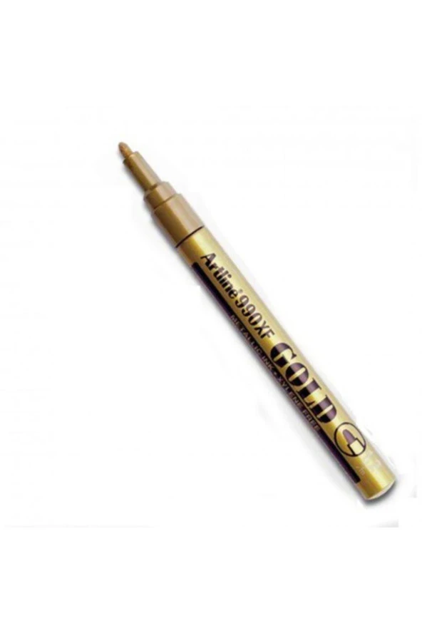 Artline Ek-990xf Markör Kalem Yaldızlı Yuvarlak Uçlu 1.2 Mm Altın (12 Li Kutu)