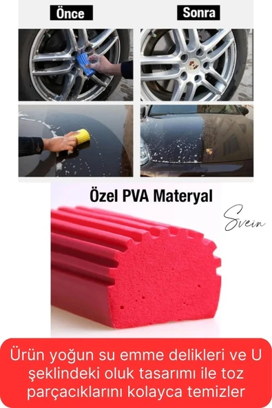 Sihirli Çok Amaçlı Nemli Silgi Toz Süngeri Mutfak Banyo Ev Araba Oto Temizlik Tekrar Kullanılabilir - 2