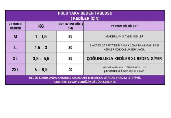 Grass Hopper Stripe Polo Yaka Tişört Kedi Kıyafeti  Kedi Elbisesi - 4