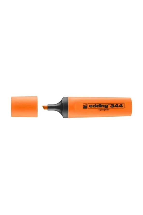 Edding 344 Turuncu Fosforlu Kalem 10'Lu