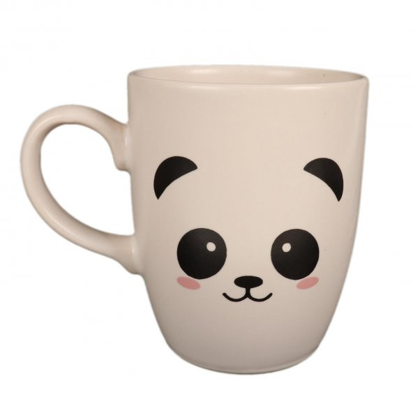 BEYAZ SEVİMLİ PANDA TASARIMLI KUPA