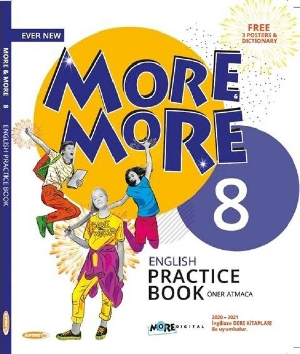 Kurmay Yayınları 8.Sınıf More & More Englısh Practıce Book + Dıctıonar - 1