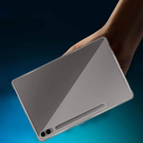 Zore Galaxy ile uyumlu Tab S9 FE Plus Kılıf Tablet Süper Silikon Kapak - 9