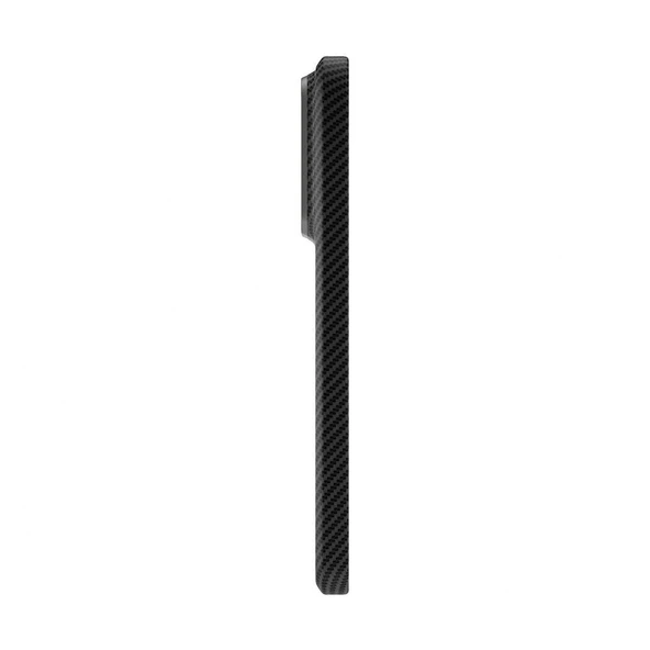 Zore Xiaomi ile uyumlu Mi 14 Kılıf M-safe Şarj Özellikli 600D Kevlar Krek Karbon Kapak - 3