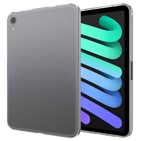 Zore Apple ile uyumlu iPad Mini 2021 (6 Nesil) Kılıf Tablet Süper Silikon Kapak - 1
