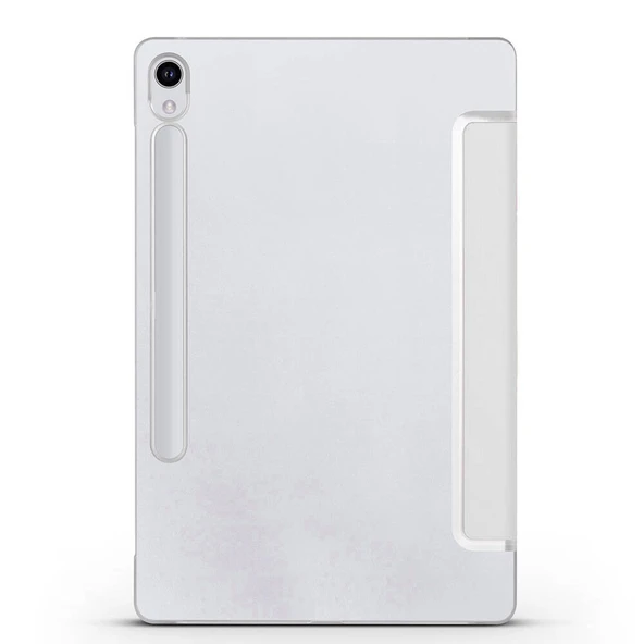 Zore Galaxy ile uyumlu Tab S9 FE Smart Cover Standlı 1-1 Kılıf - Resim 12