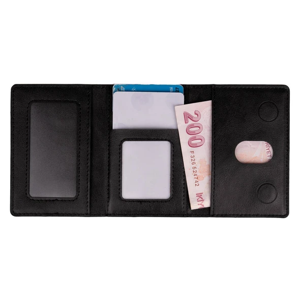 Zore CRD-08 M-safe Magnetik Yapıştırmalı 5 Hazneli Mıknatıslı Kartlık - 3