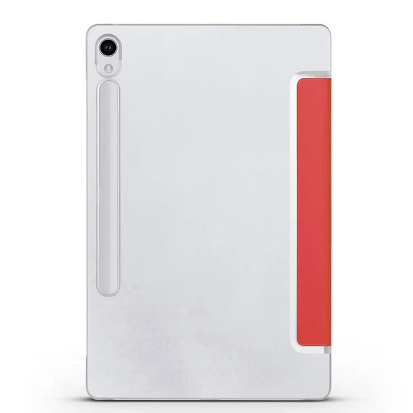 Zore Galaxy ile uyumlu Tab S9 FE Smart Cover Standlı 1-1 Kılıf - Resim 4