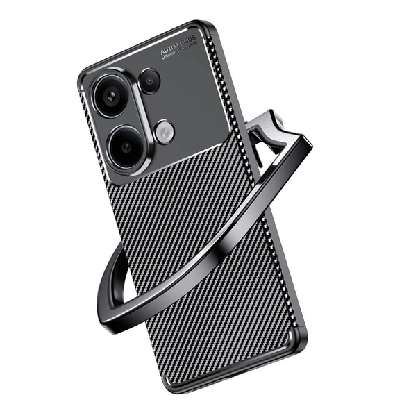 Zore Xiaomi ile uyumlu Redmi Note 13 Pro 4G Kılıf Negro Silikon Kapak - 8