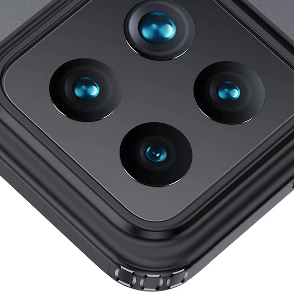 Zore Xiaomi ile uyumlu Mi 14 Kılıf Sert PC Arka Yüzey Wireless Şarj Özellikli Flet M-safe Kapak - 8