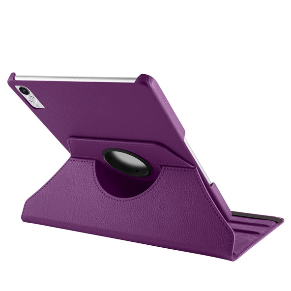 Zore Lenovo ile uyumlu Tab P11 11.5 (2.Nesil) TB350UF Dönebilen Standlı Kılıf - 12