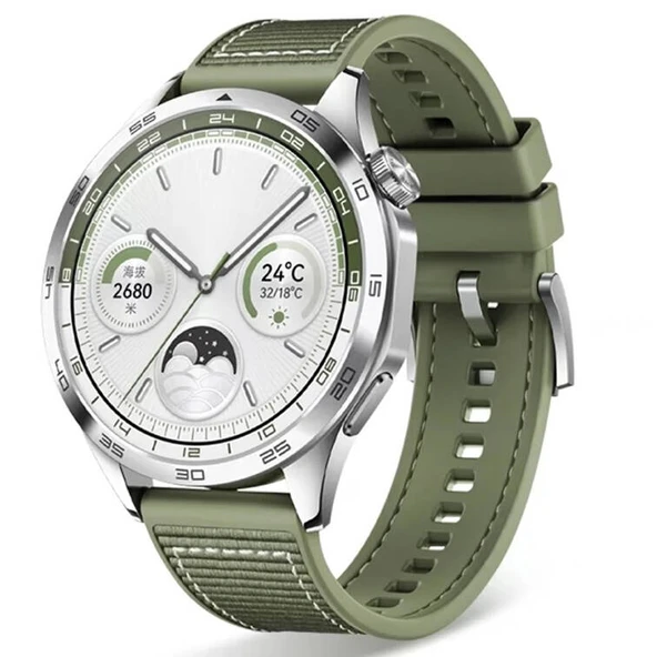 Zore Galaxy ile uyumlu Watch 46mm KRD-102 22mm Silikon Kordon - 10