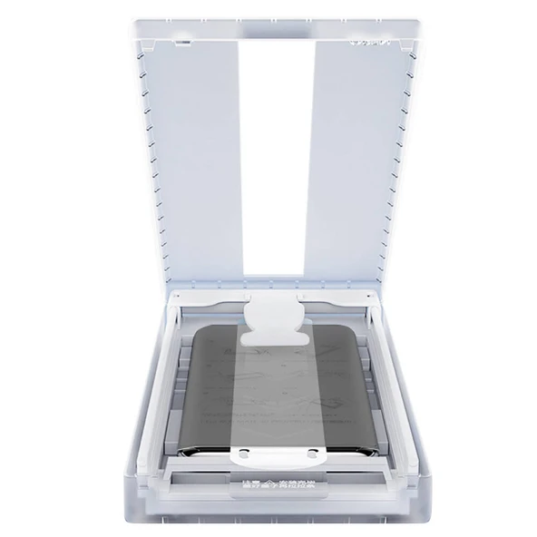 Zore Galaxy ile uyumlu S24 Ultra Uygulama Aparatlı 6in1 Easy Body Privacy Ekran Koruyucu - Resim 2