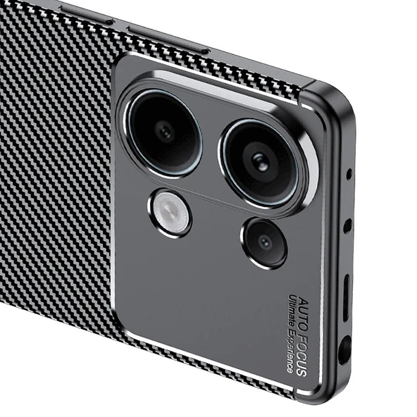Zore Xiaomi ile uyumlu Redmi Note 13 Pro 4G Kılıf Negro Silikon Kapak - 7