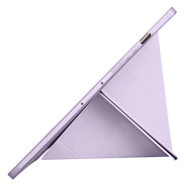 Zore Galaxy ile uyumlu Tab S9 FE Plus Kılıf Tri Folding Kalem Bölmeli Standlı Kılıf - 9