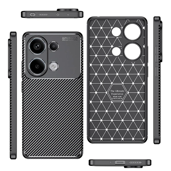 Zore Xiaomi ile uyumlu Redmi Note 13 Pro 4G Kılıf Negro Silikon Kapak - 11