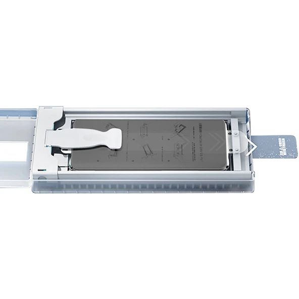 Zore Galaxy ile uyumlu S24 Ultra Uygulama Aparatlı 6in1 Easy Body Privacy Ekran Koruyucu - Resim 4