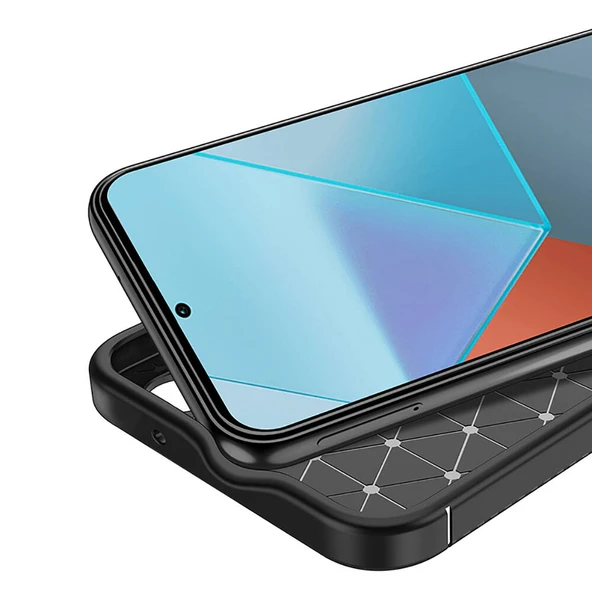 Zore Xiaomi ile uyumlu Redmi Note 13 Pro 4G Kılıf Negro Silikon Kapak - 6