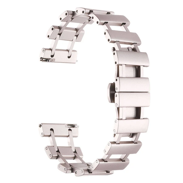 Zore Galaxy ile uyumlu Watch 46mm KRD-96 22mm Metal Kordon - 10