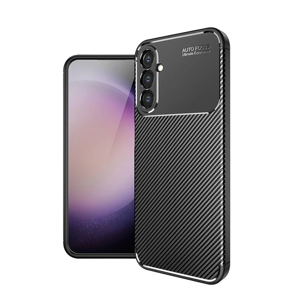 Zore Galaxy ile uyumlu S24 Plus Kılıf Negro Silikon Kapak - 1