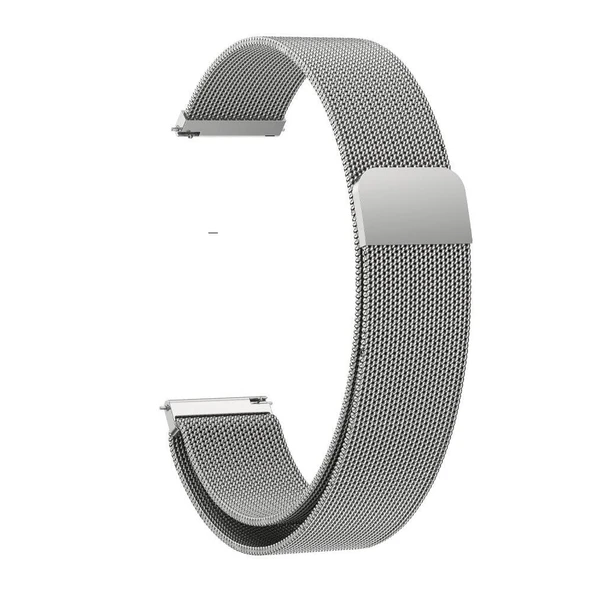 Zore Huawei ile uyumlu GT4 41mm KRD-01 18mm Metal Hasır Kordon - 3
