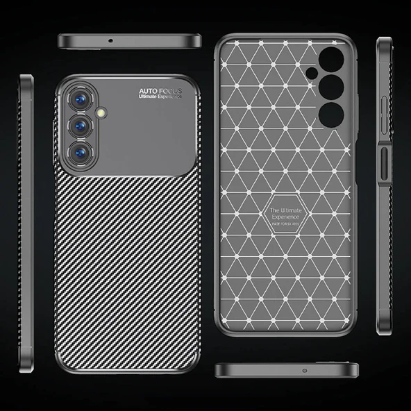 Zore Galaxy ile uyumlu A05S Kılıf Negro Silikon Kapak - 6