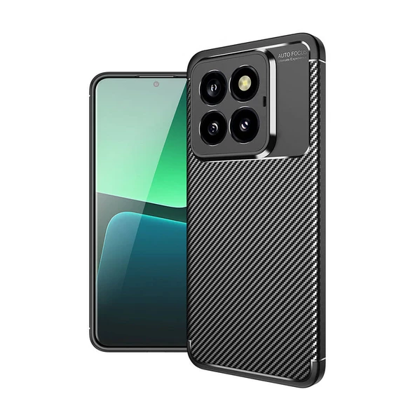 Zore Xiaomi ile uyumlu Mi 14 Pro Kılıf Negro Silikon Kapak ürün görseli 1