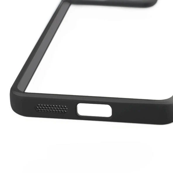 Zore Xiaomi ile uyumlu Redmi Note 13 Pro 5G Kılıf Kamera Korumalı Şeffaf Arka Yüzey New Roll Kapak - 2