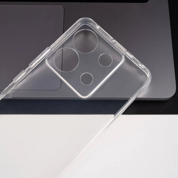 Zore Xiaomi ile uyumlu Redmi Note 13 Pro 5G 2mm Anti Shock Silikon - 3
