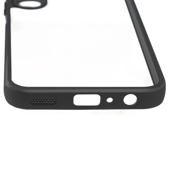 Zore Galaxy ile uyumlu A15 Kılıf Kamera Korumalı Şeffaf Arka Yüzey New Roll Kapak - 2