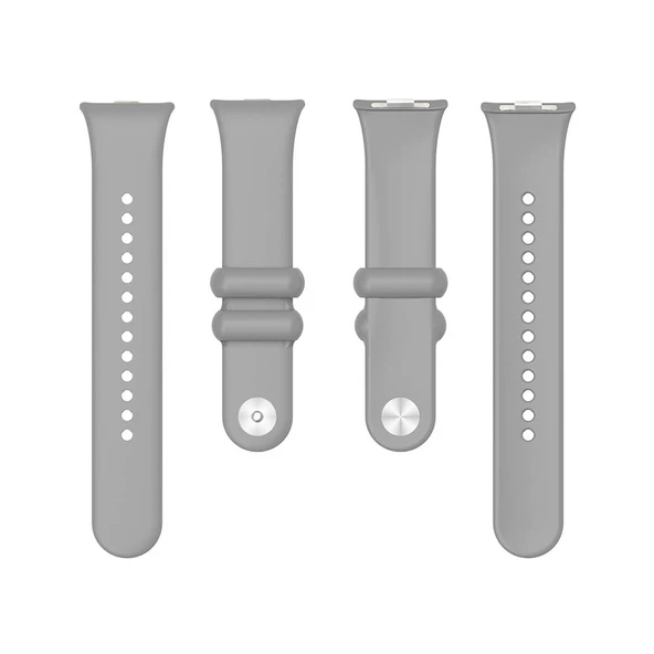 Zore Mi Band 8 Pro KRD-109 Silikon Kordon - Resim 6