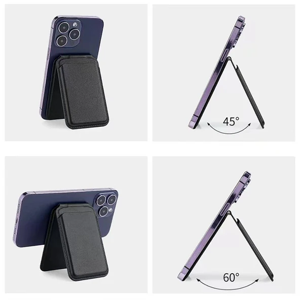 Zore CRD-06 Suni Deri Görünümlü Magnetik Kartlık - 4