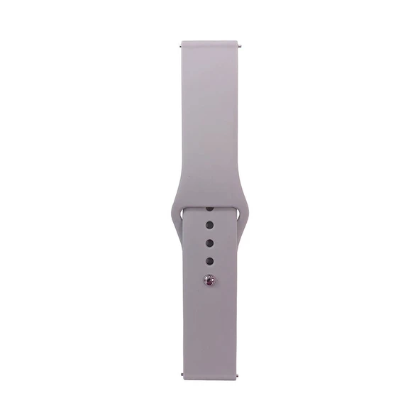 Zore Huawei ile uyumlu GT2 46mm Band Serisi 22mm Klasik Kordon Silikon Strap Kayış - 11