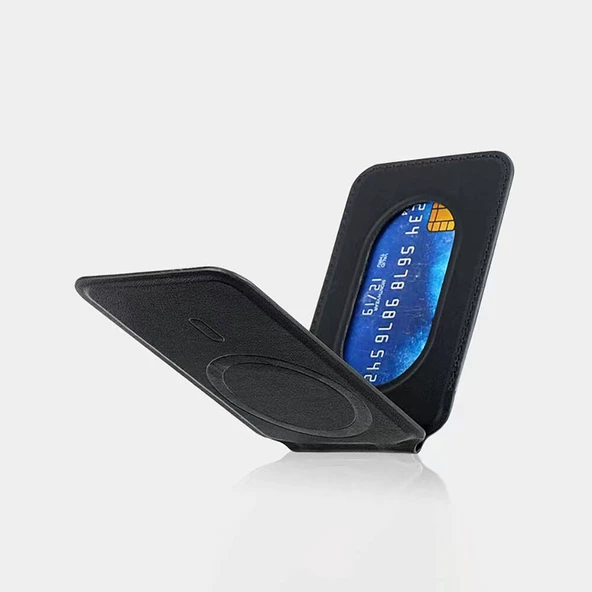 Zore CRD-06 Suni Deri Görünümlü Magnetik Kartlık - 3